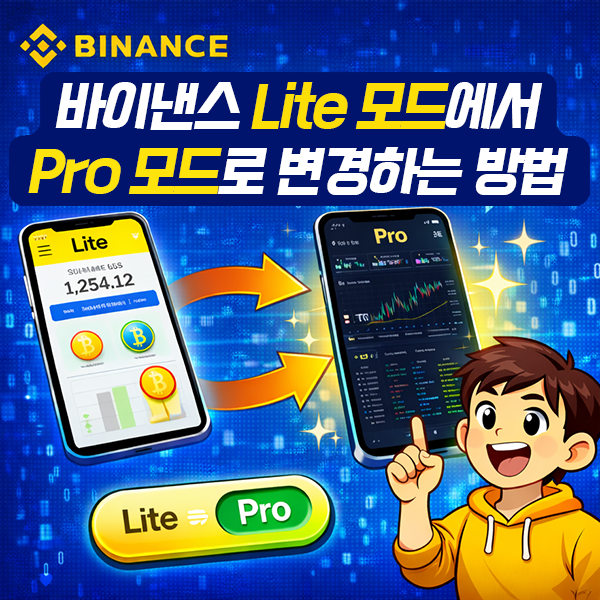 Lite모드에서 Pro모드로 전환